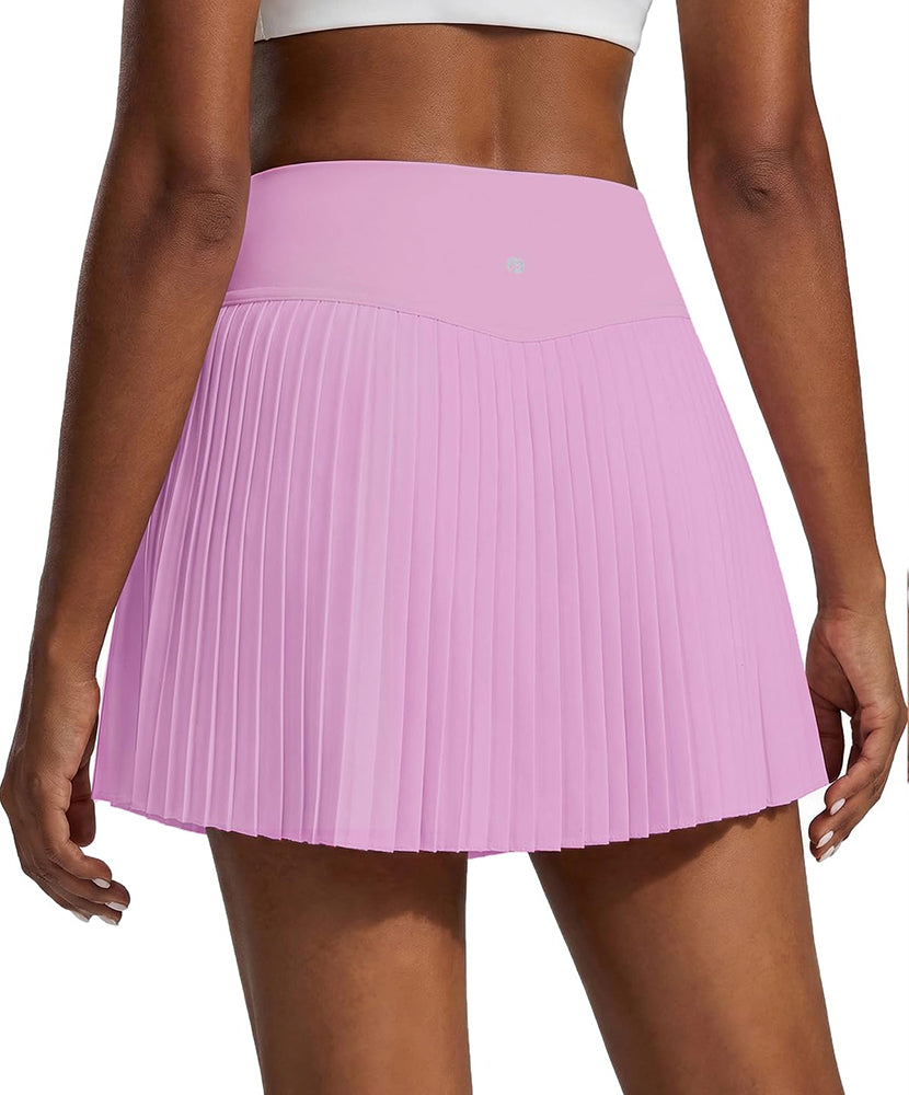 Women's Flowy 15" Pleated Mini Tennis Skorts