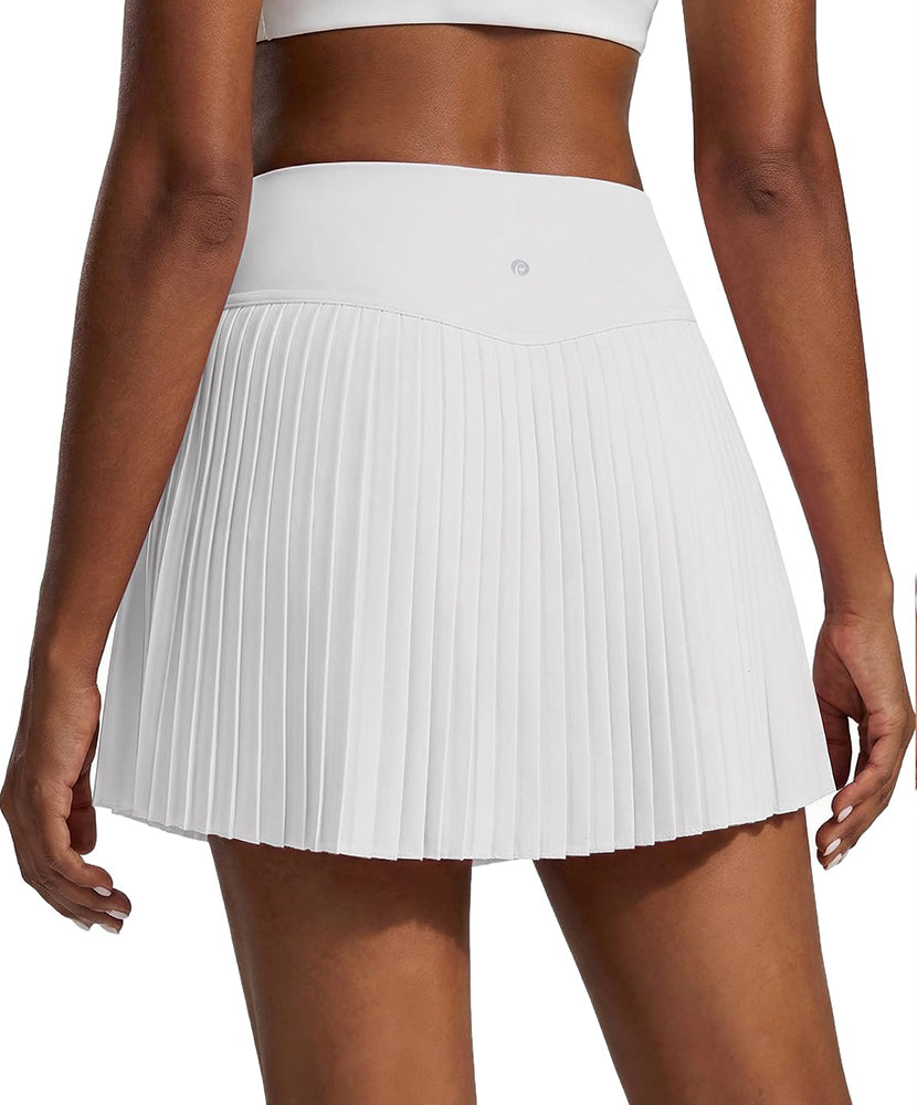 Women's Flowy 15" Pleated Mini Tennis Skorts
