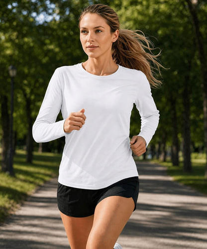Women's Comfort Athletic UPF 50+ Workout T-shirt