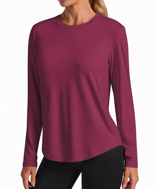Women's Comfort Athletic UPF 50+ Workout T-shirt