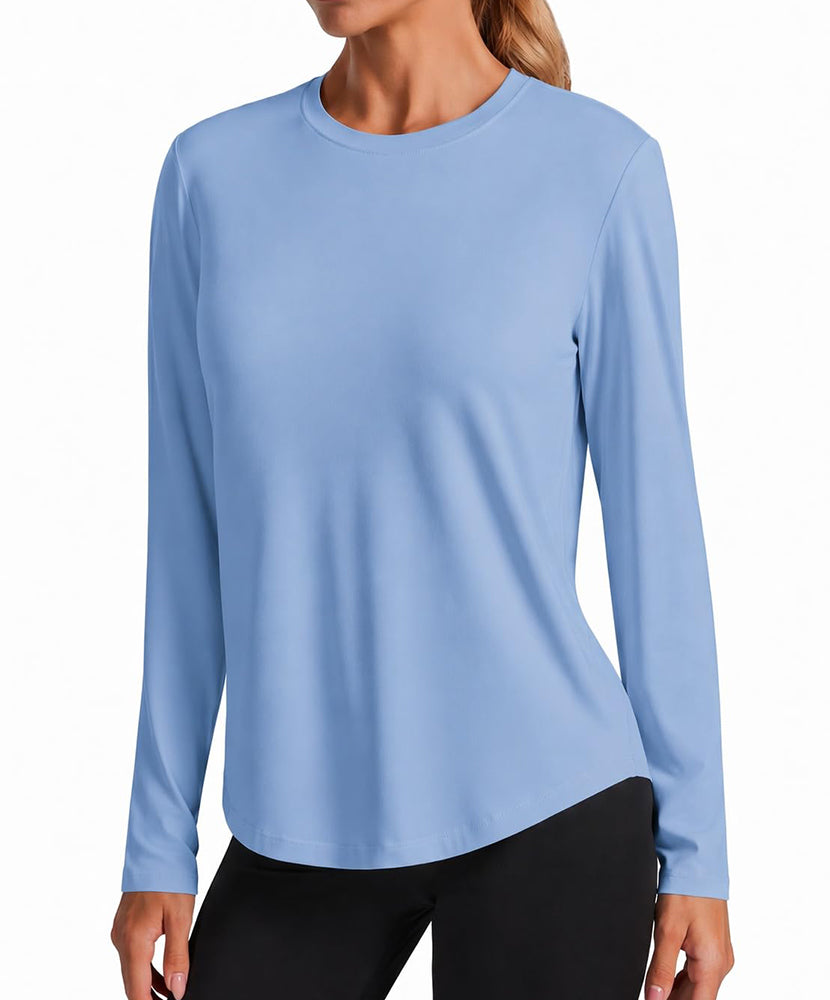 Women's Comfort Athletic UPF 50+ Workout T-shirt