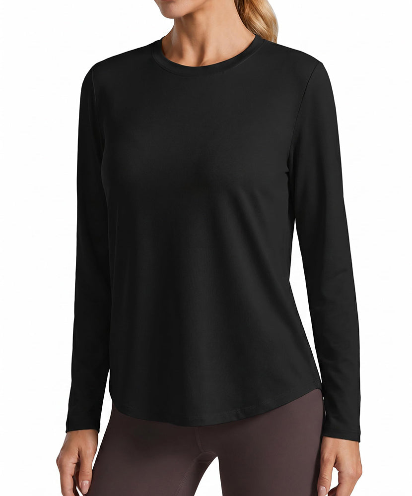 Women's Comfort Athletic UPF 50+ Workout T-shirt