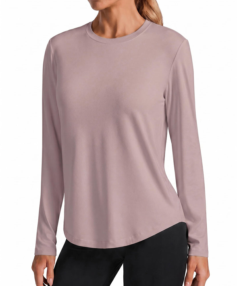 Women's Comfort Athletic UPF 50+ Workout T-shirt