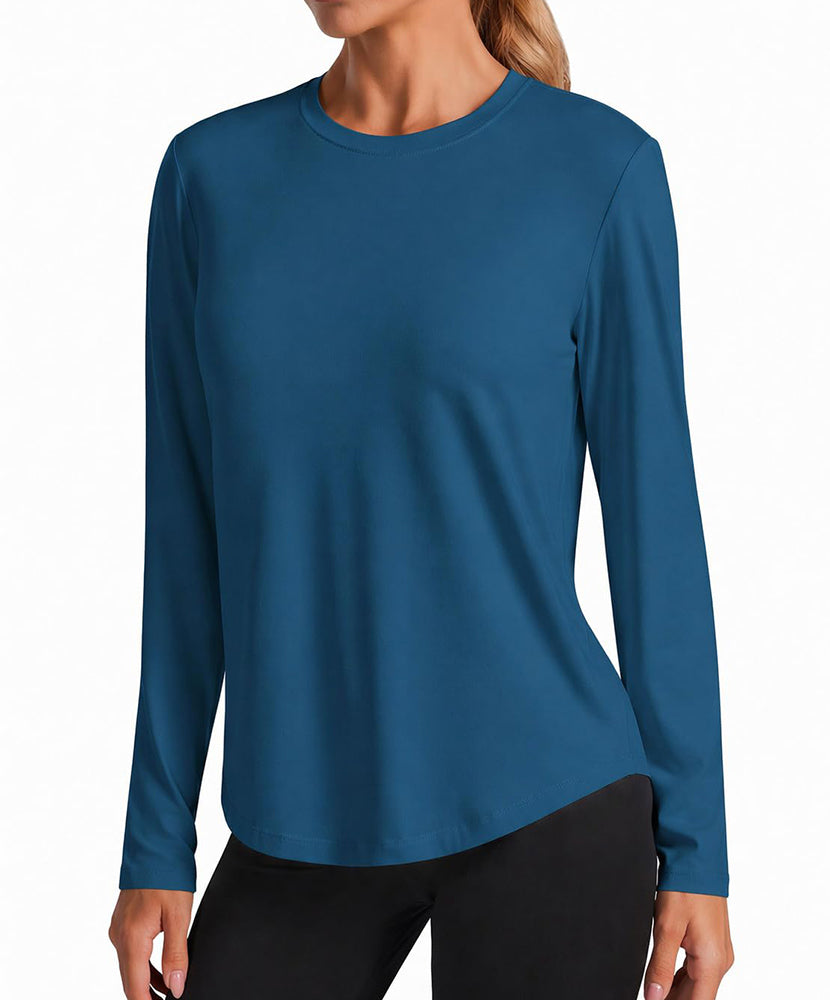 Women's Comfort Athletic UPF 50+ Workout T-shirt