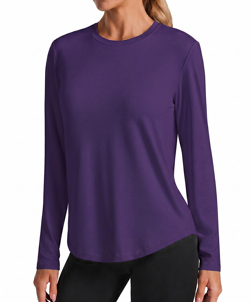 Women's Comfort Athletic UPF 50+ Workout T-shirt