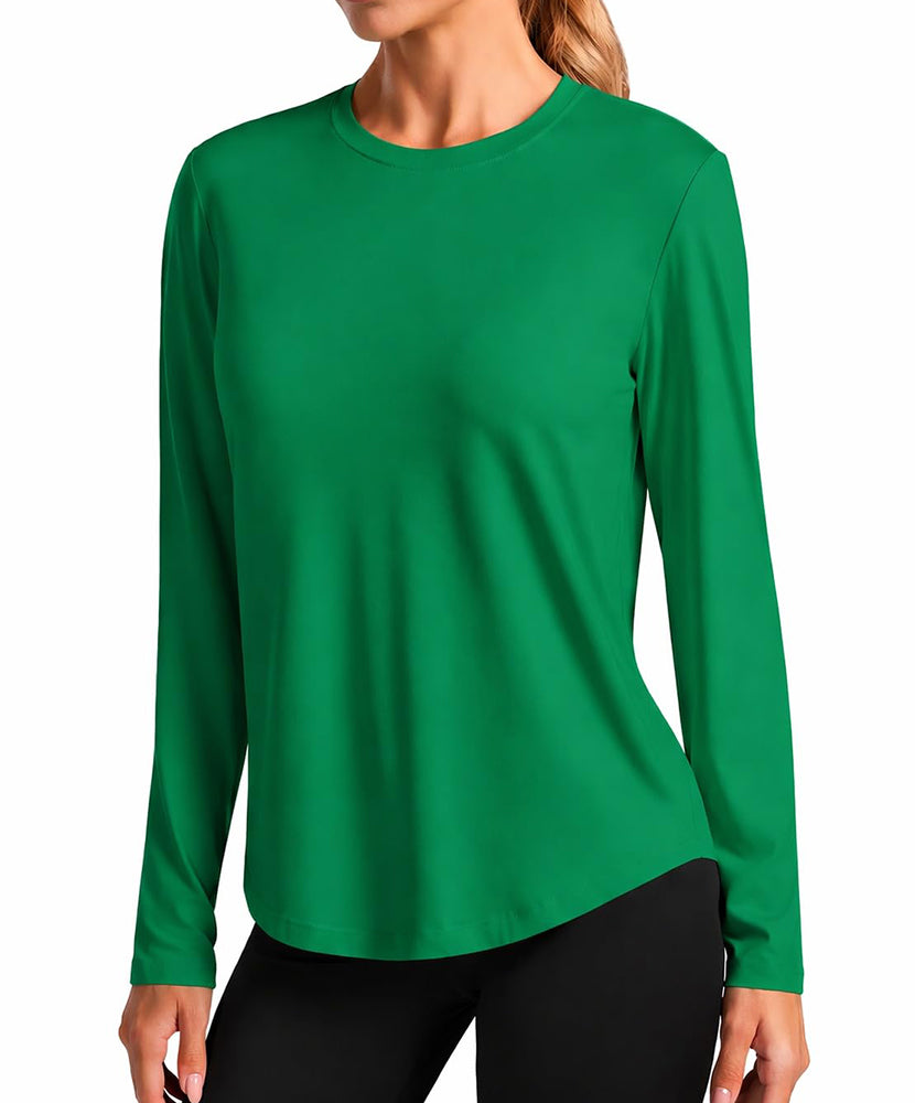 Women's Comfort Athletic UPF 50+ Workout T-shirt