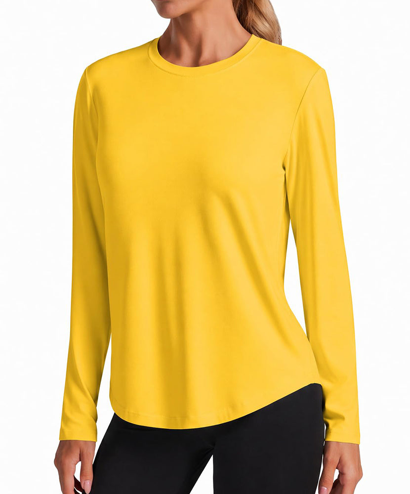 Women's Comfort Athletic UPF 50+ Workout T-shirt