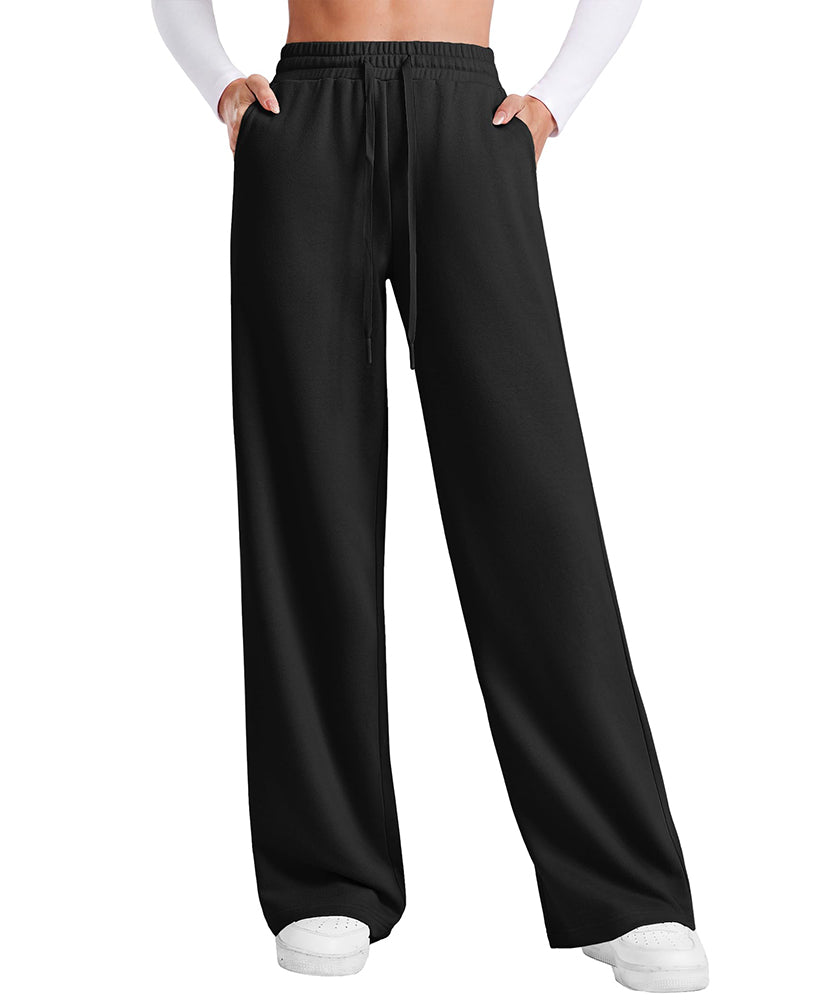 Women's Wide Leg High Waisted Sweatpants