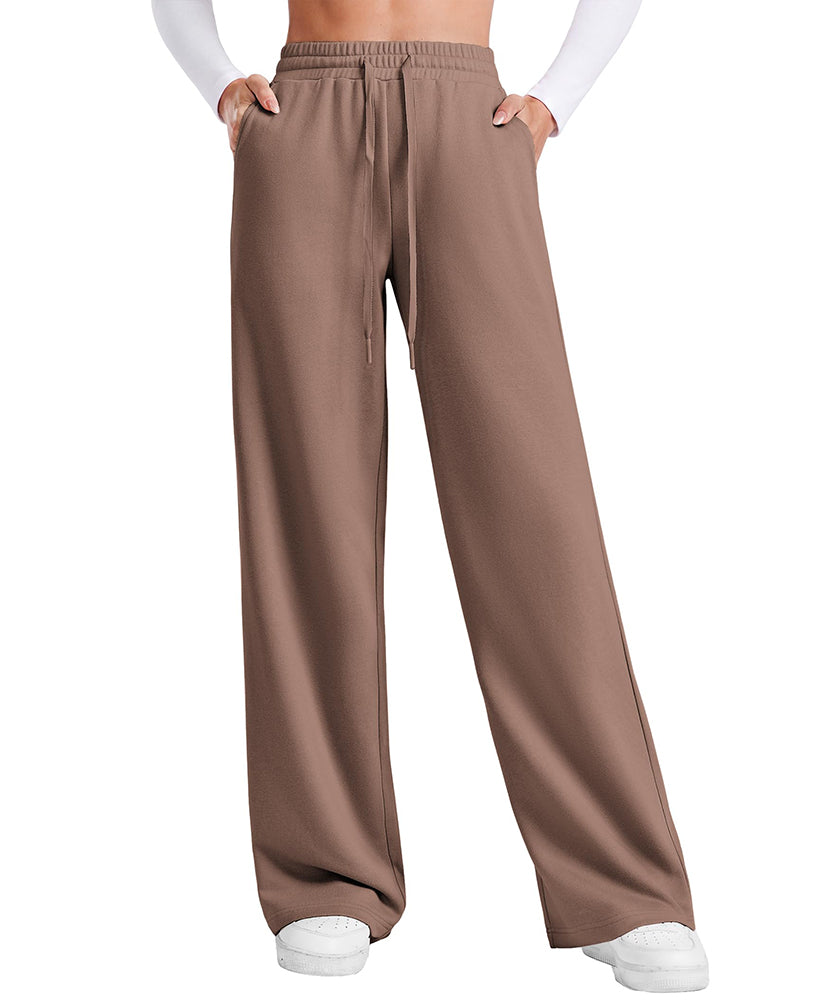 Women's Wide Leg High Waisted Sweatpants