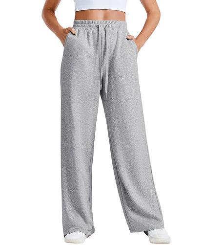 Women's Wide Leg High Waisted Sweatpants