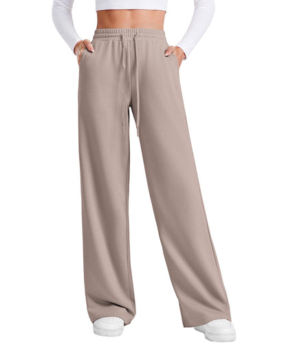 Women's Wide Leg High Waisted Sweatpants