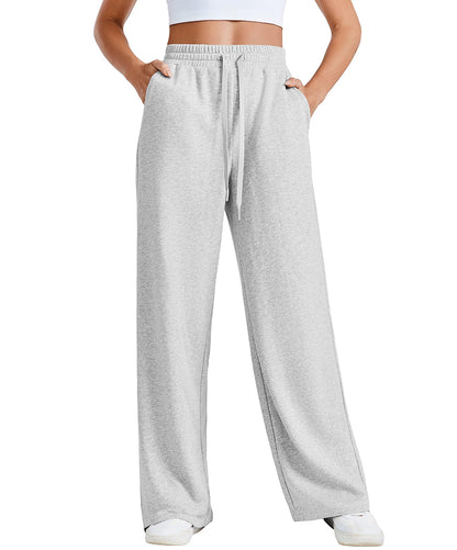 Women's Wide Leg High Waisted Sweatpants