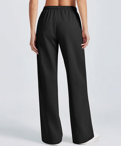Women's Fleece Lined Wide Leg Sweatpants