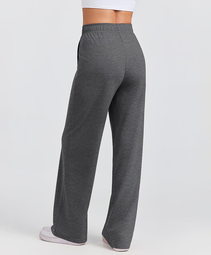 Women's Wide Leg Baggy Lounge Travel Sweatpants