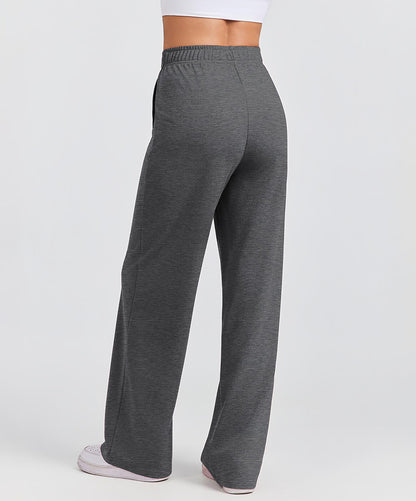 Women's Wide Leg Baggy Lounge Travel Sweatpants