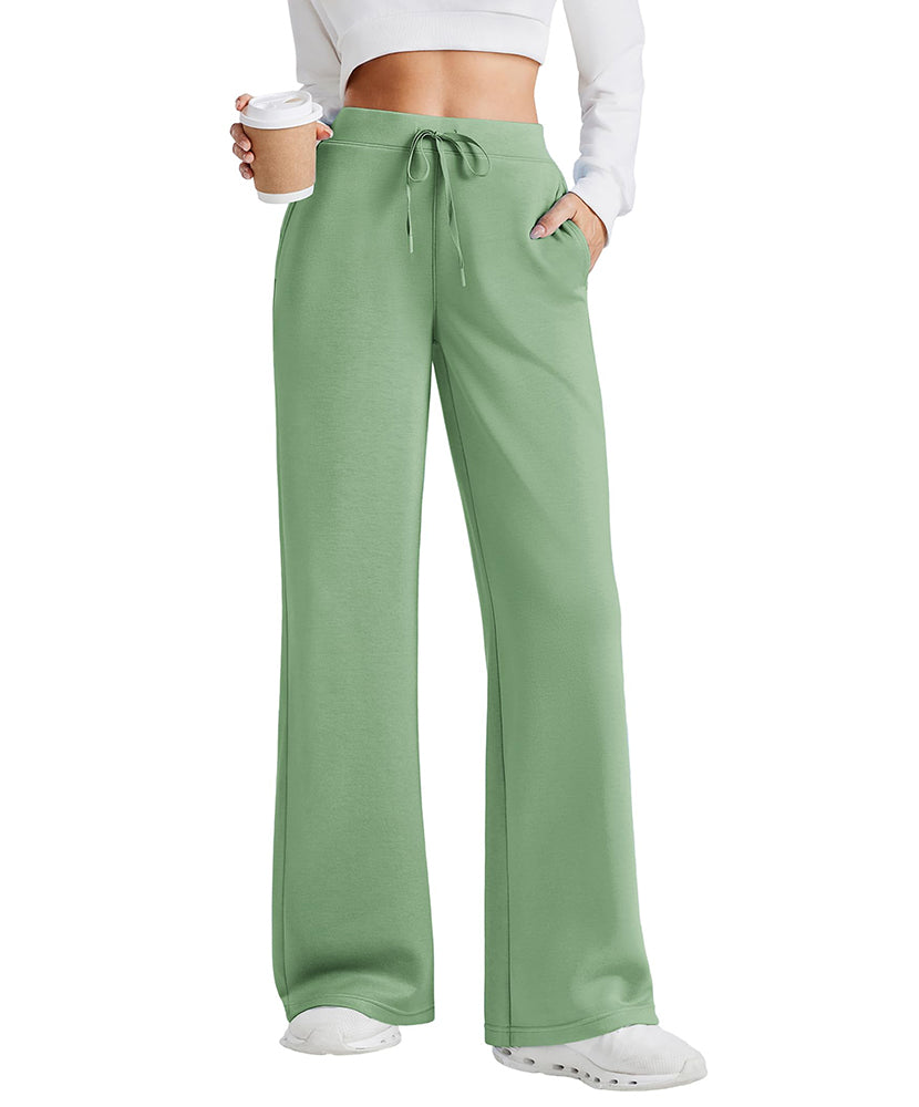 Women's Sweatpants Wide Leg Baggy Lounge Pants with Pockets