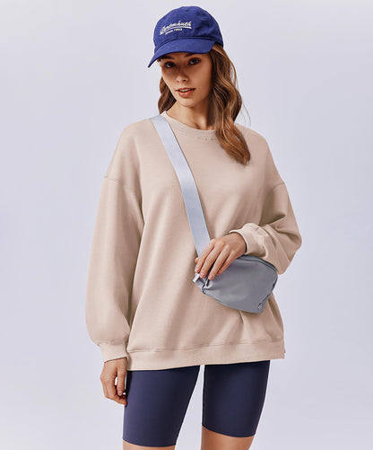 Classic Casual Solid Sweatshirts