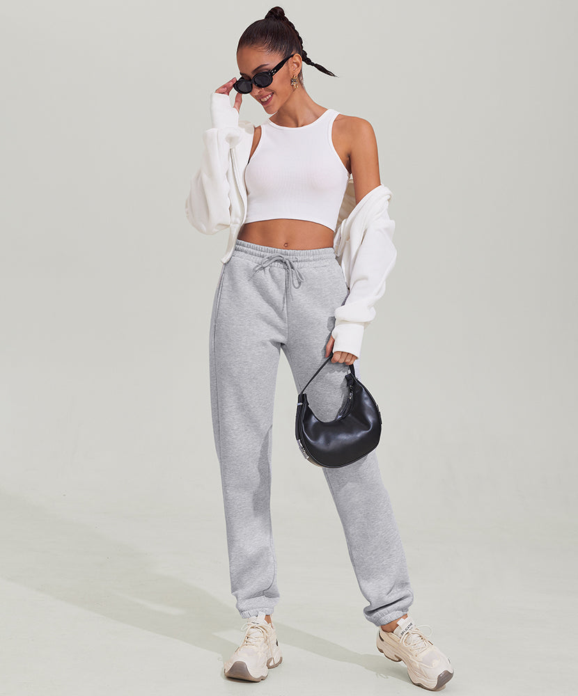 Casual Fleece Lined Sweatpants