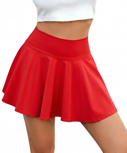Classic High Waist Athletic Golf Tennis Skirt