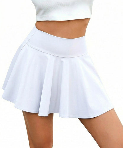 Classic High Waist Athletic Golf Tennis Skirt
