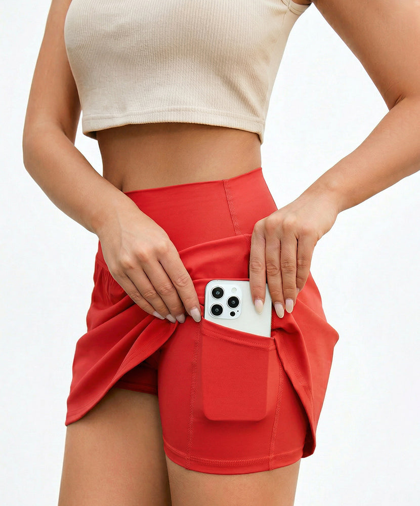 Versatile Simple 2 in 1 Golf Tennis Skorts