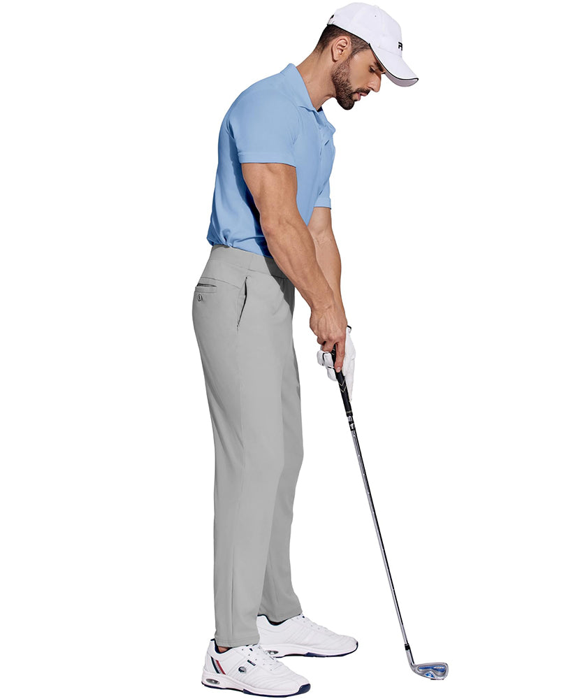 Classic Comfort Quick-Dry Mens Golf Pants