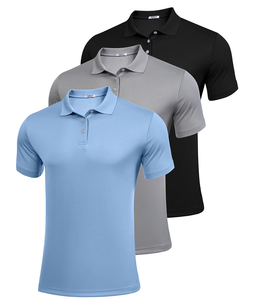 3 Pack Quck-Dry Polo Shirt