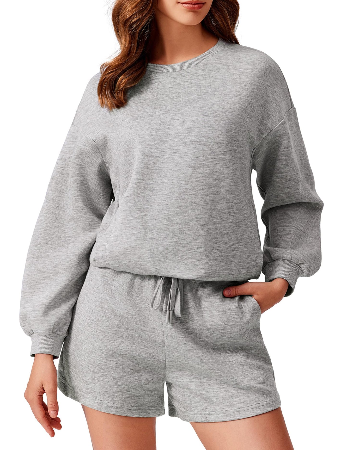 Casual 2-Piece Matching Sweatsuit