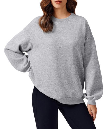 Classic Casual Solid Sweatshirts