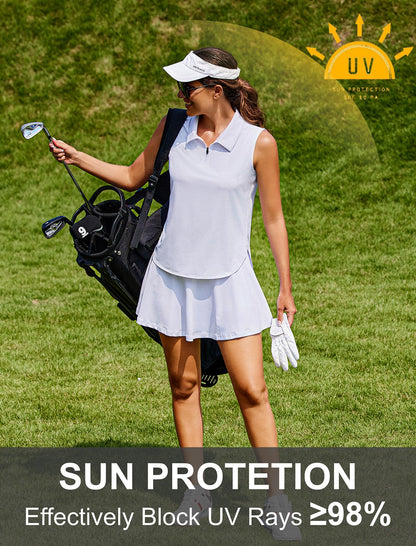 Athletic Quick-Dry Golf Tank Top