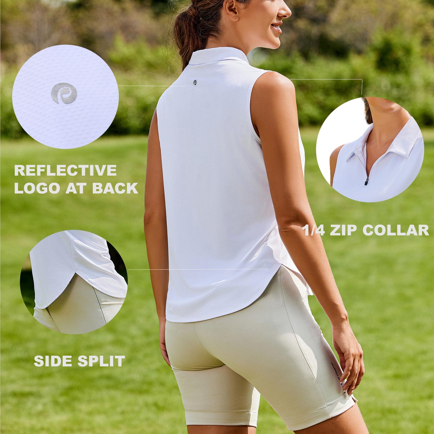 Athletic Quick-Dry Golf Tank Top