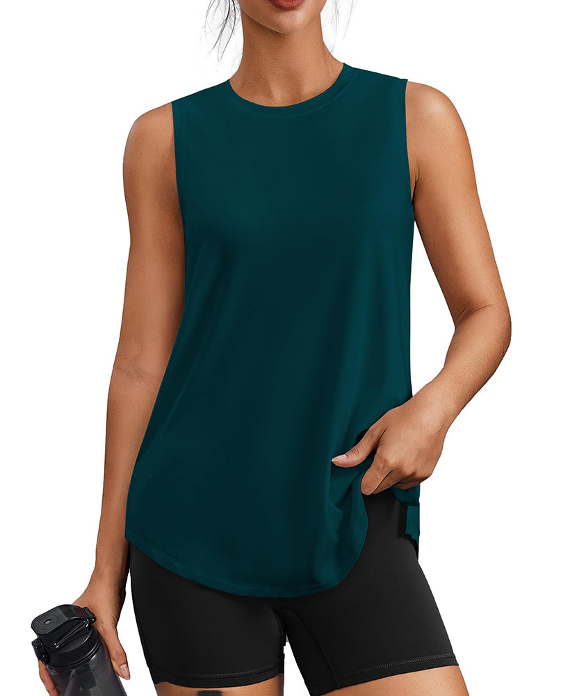 Athletic UPF 50+ Loose Fit Tank Top