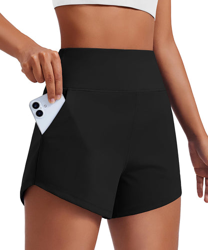 Comfort Unlined Naked Feel 3.5" Running Athletic Shorts
