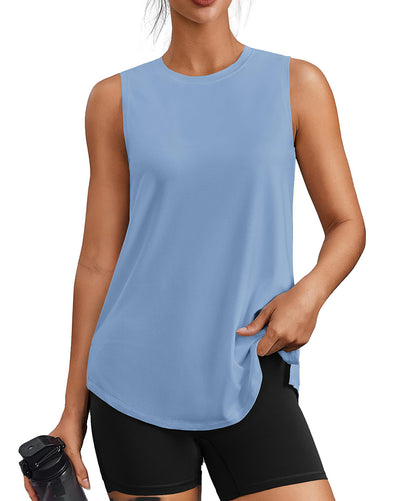 Athletic UPF 50+ Loose Fit Tank Top