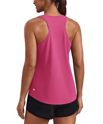 Athletic U-neck UPF 50+ Workout Tank Top for Women