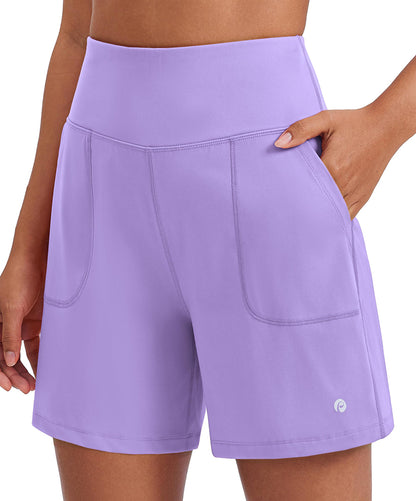 Workout Running High Waisted Yoga Shorts