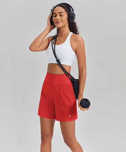 Workout Running High Waisted Yoga Shorts