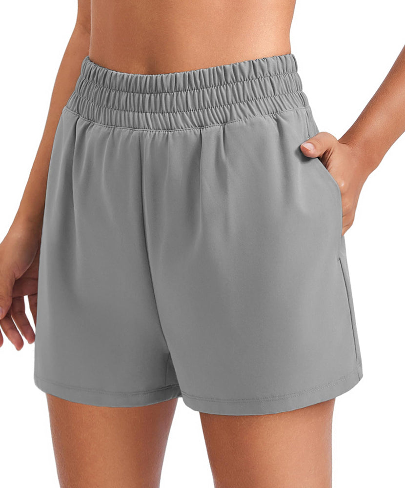 Athletic Quick Dry High Waisted Workout Shorts