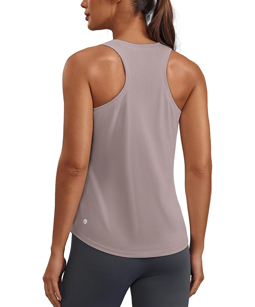 Athletic U-neck UPF 50+ Workout Tank Top for Women
