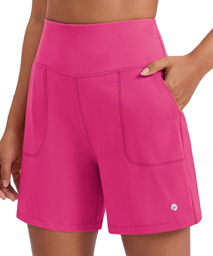 Workout Running High Waisted Yoga Shorts
