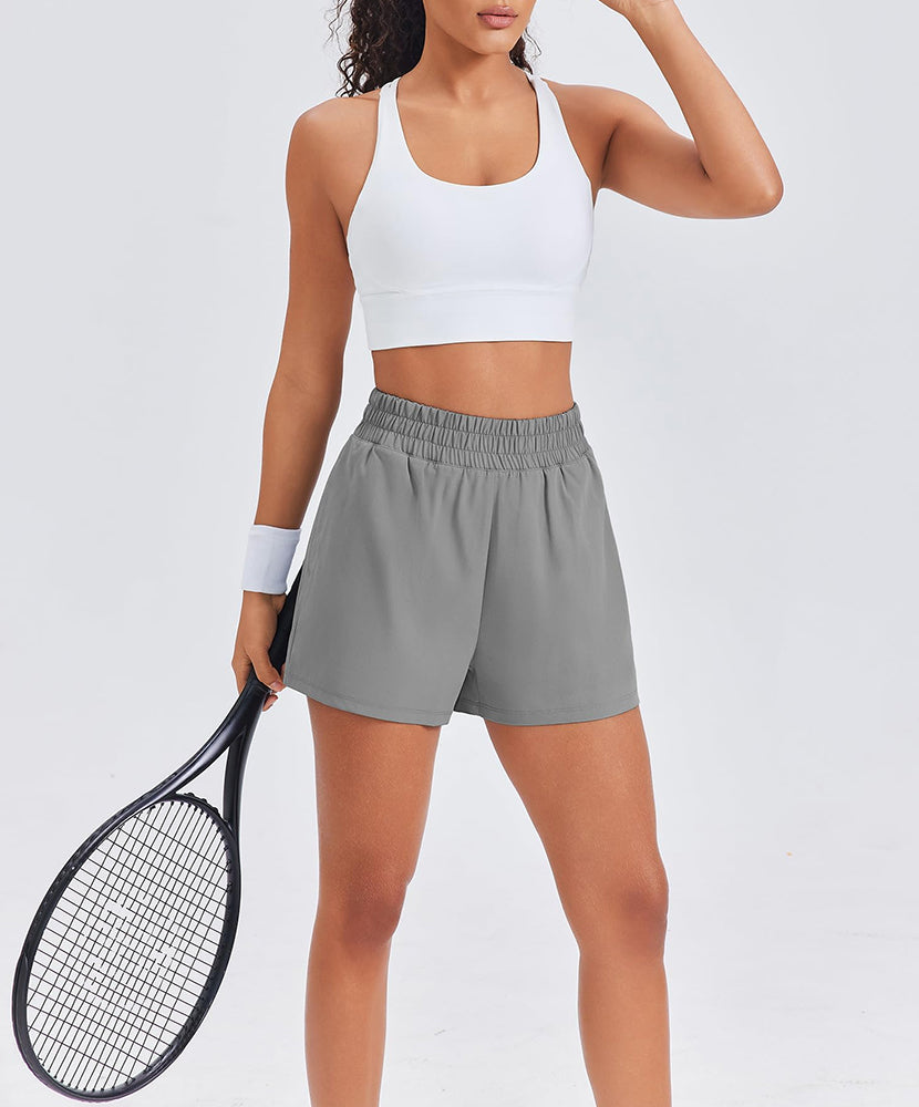 Athletic Quick Dry High Waisted Workout Shorts