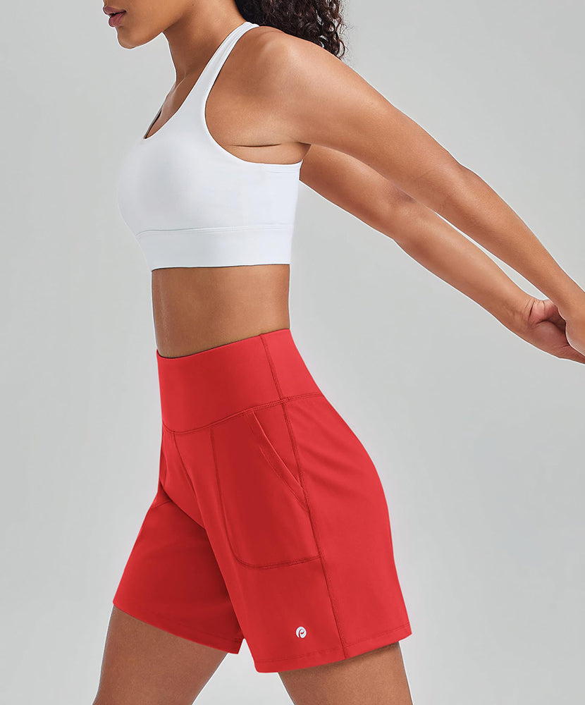 Workout Running High Waisted Yoga Shorts