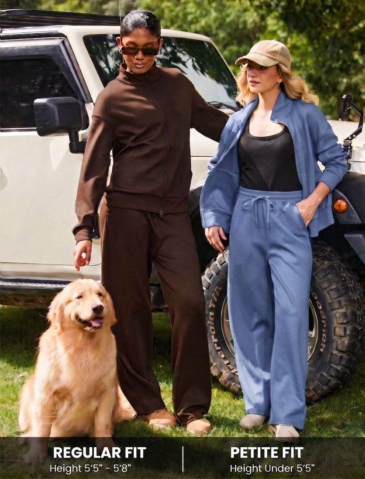 Women's Essential Jacket Pants Tracksuit Set
