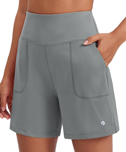 Workout Running High Waisted Yoga Shorts