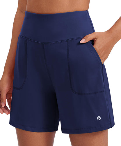 Workout Running High Waisted Yoga Shorts